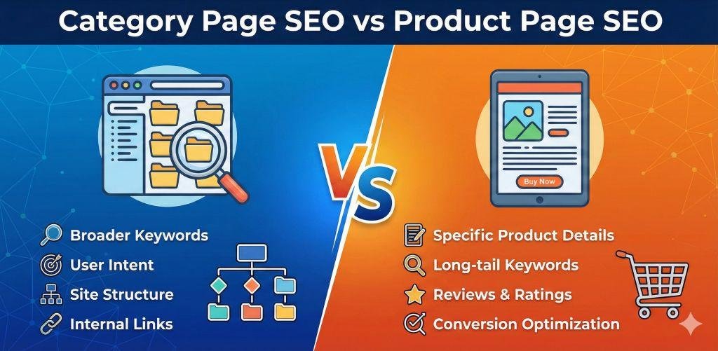 Category Page SEO vs Product Page SEO