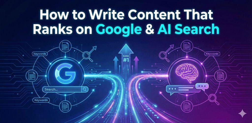 How to Write Content That Ranks on Google & AI Search