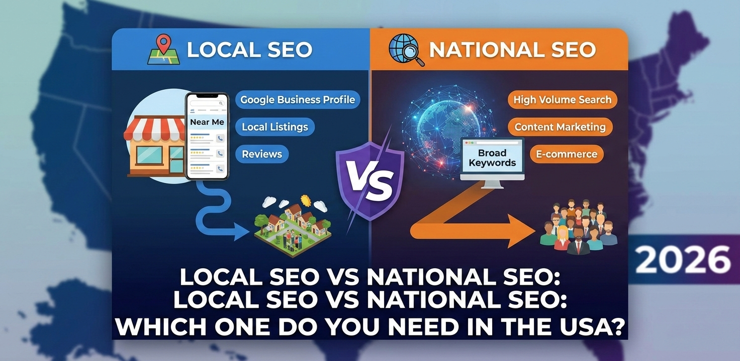 Local SEO vs National SEO: Which One Do You Need in the USA? (2026)