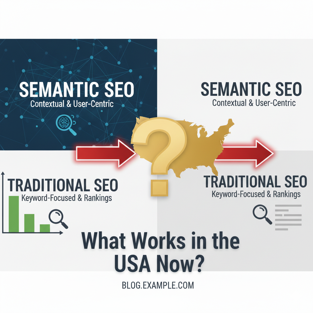 Semantic SEO vs Traditional SEO: What Works in the USA Now